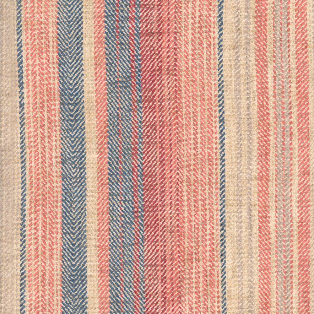 Roth & Tompkins Sonoma Stripe Henna Blue Fabric